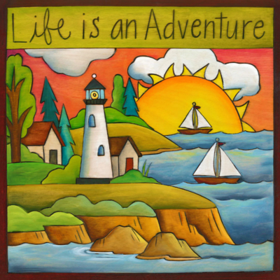 LIFE IS AN ADVE