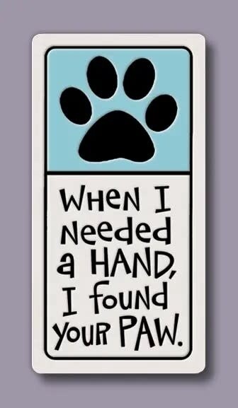 927 MAGNET FOUND YOUR PAW