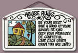 707 LARGE ARCH TILE - HOUSE RULES