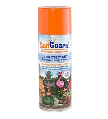 SunGuard UV Protectant spray can with orange cap 