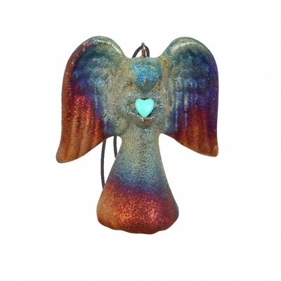 RAKU ANGEL ORNAMENT