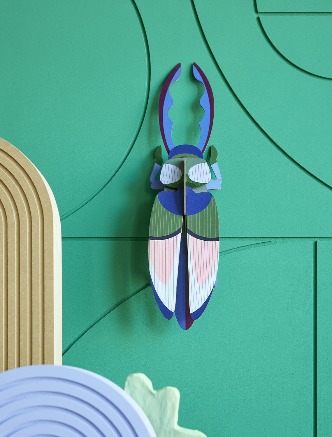 ANTLER BEETLE - WALL DECORATION| PUZZLE