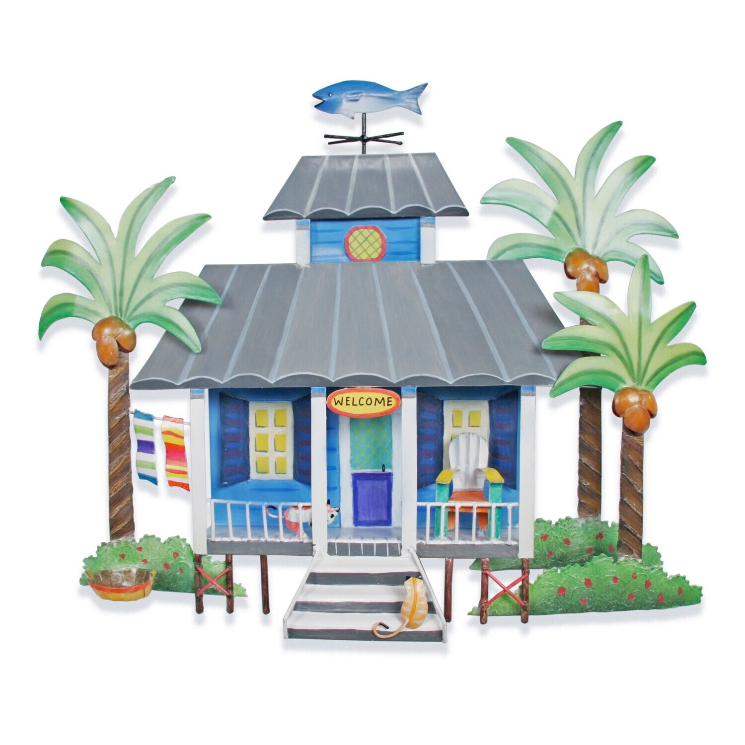 CARIBBEAN HOUSE BLUE