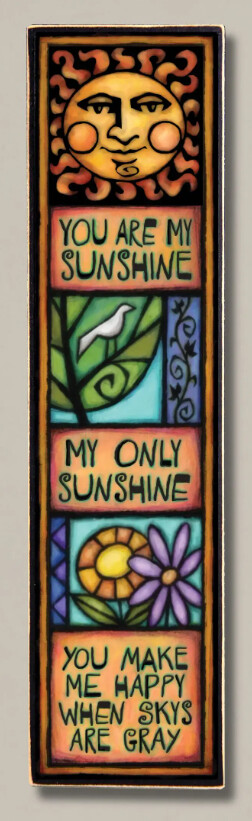 WA895 YOU ARE MY SUNSHINE - WOOD WALL ART