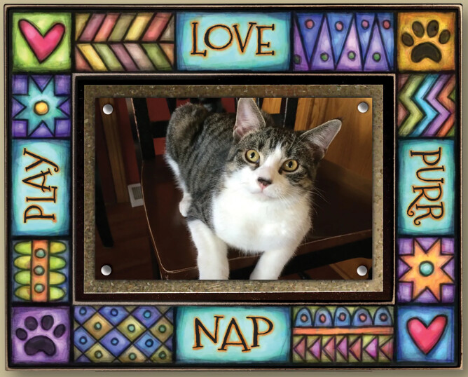 FRAME LOVE PLAY PURR