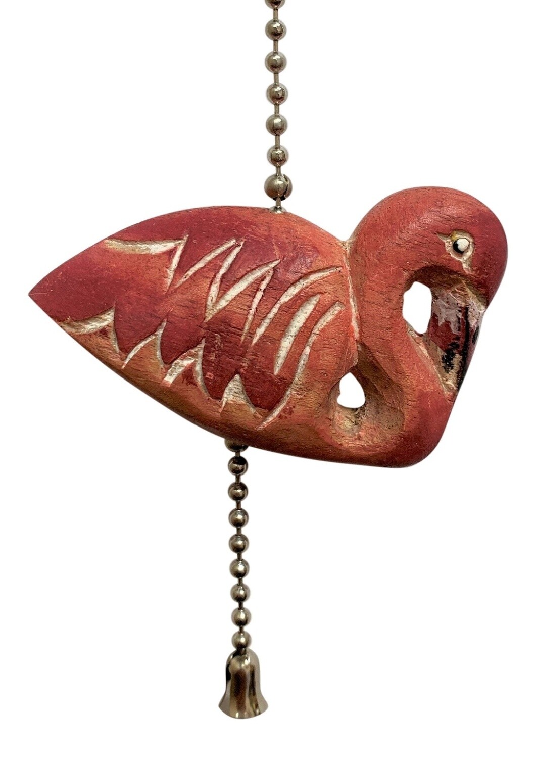 C121 FAN PULL FLAMINGO