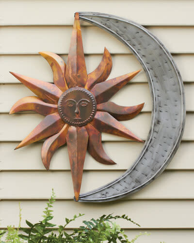 SUN/MOON WALL DECOR