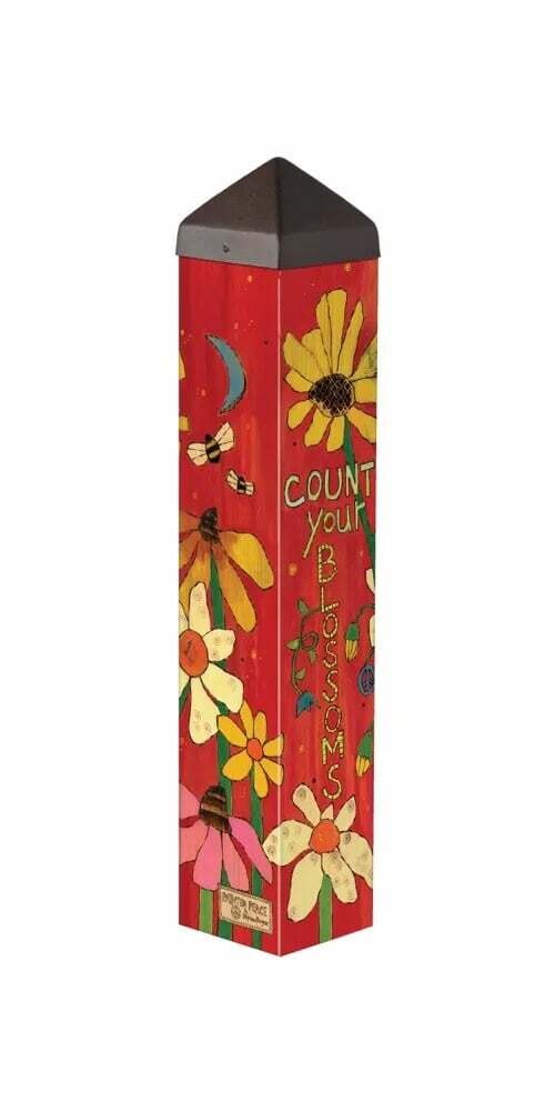 ART POLE 20" - COUNT YOUR BLOSSOMS