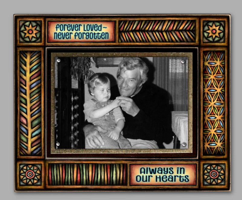 FOREVER LOVED - WOOD ART PICTURE FRAME