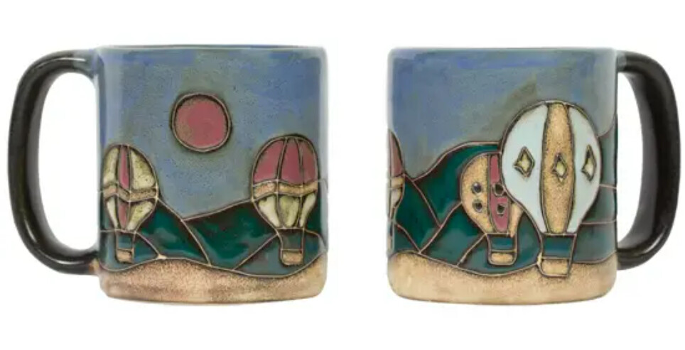 MARA STONEWARE MUG - HOT AIR BALLOON
