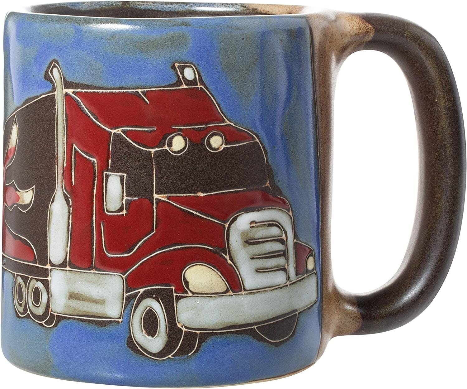 MARA STONEWARE MUG - TRUCKER