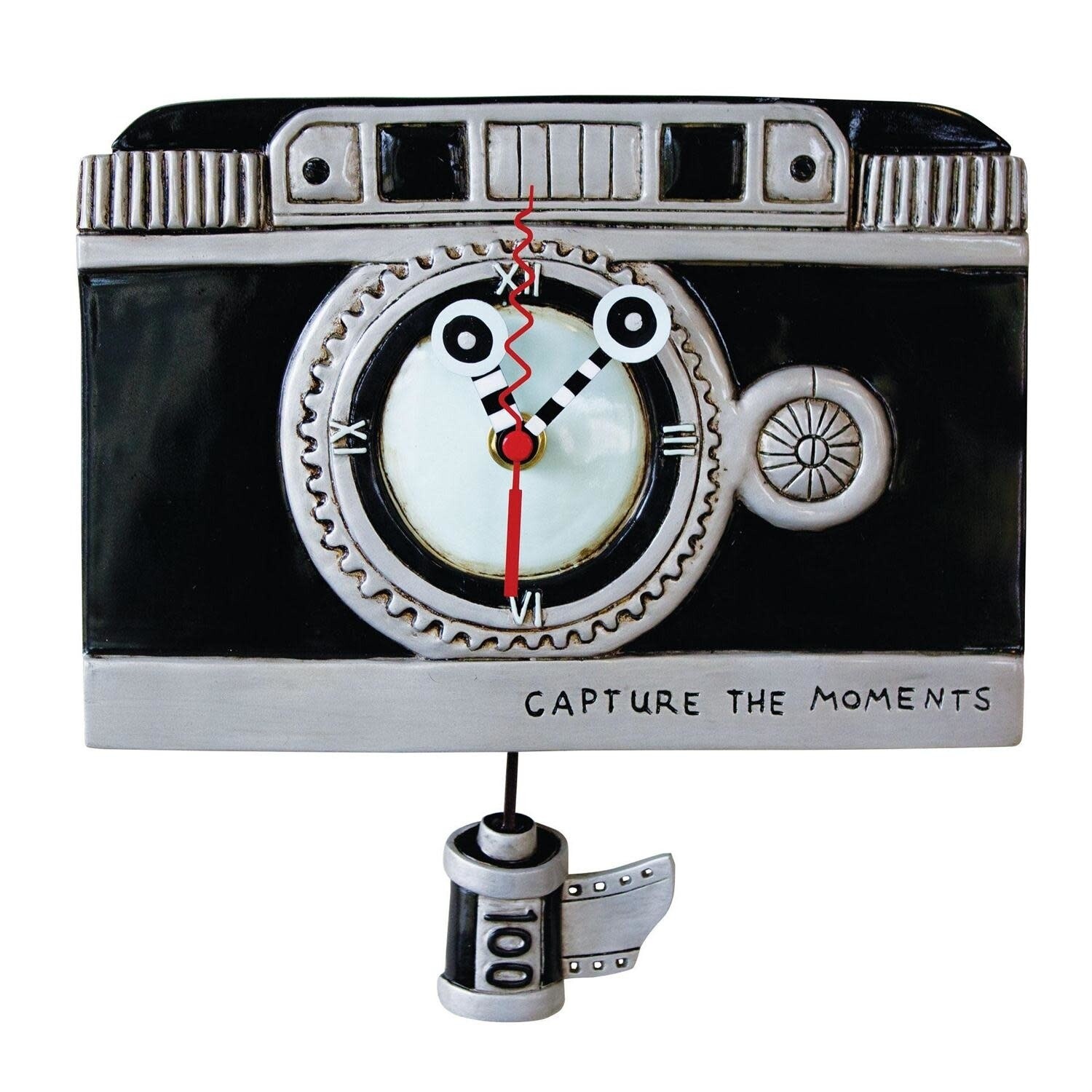 CLOCK VINTAGE CAMERA