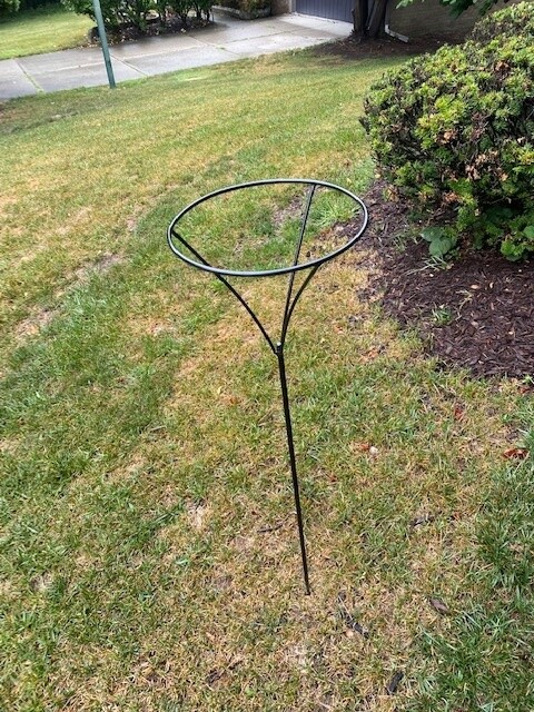 GAZING BALL STAND - 12"