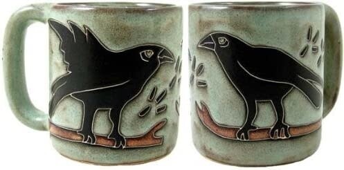 MARA STONEWARE MUG - RAVENS