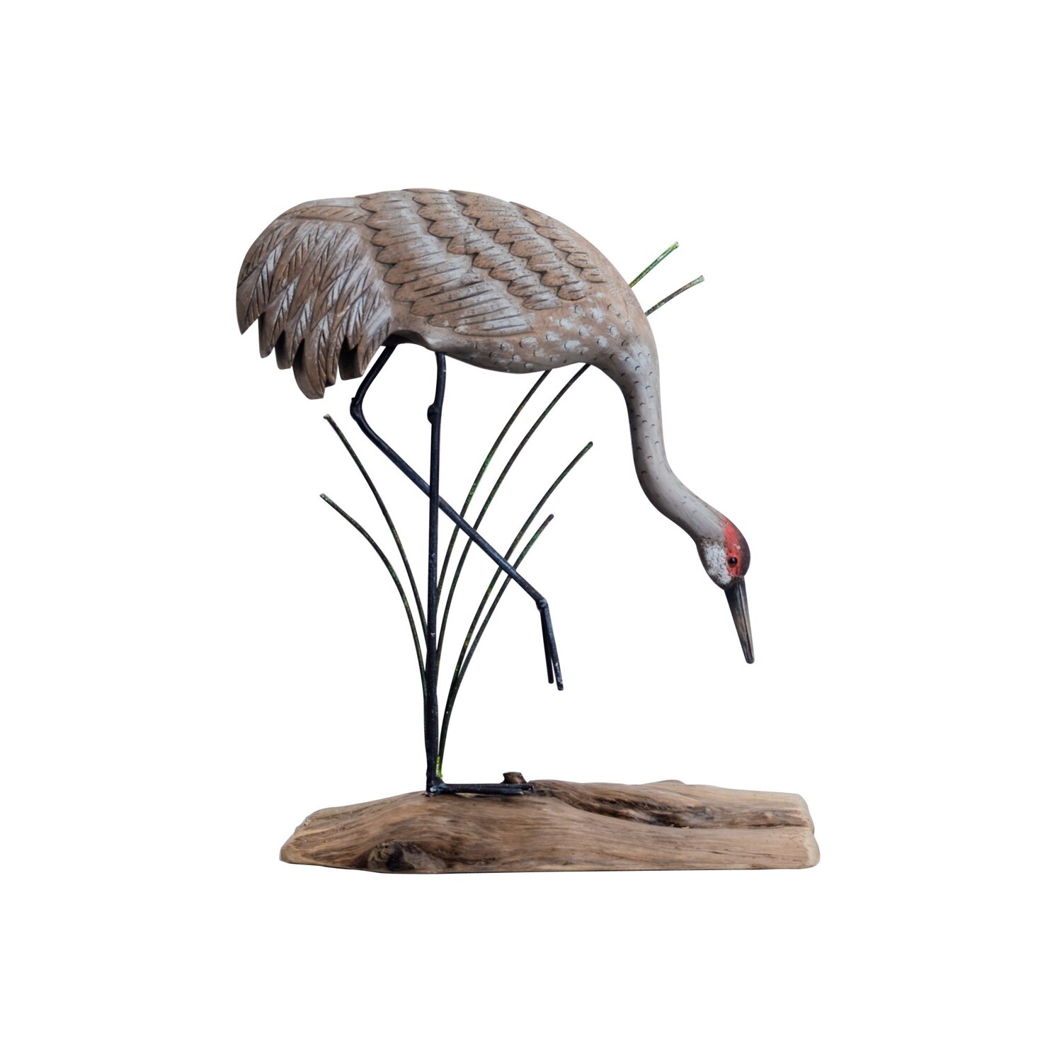 CW629 SANDHILL CRANE DIPPING TABLETOP