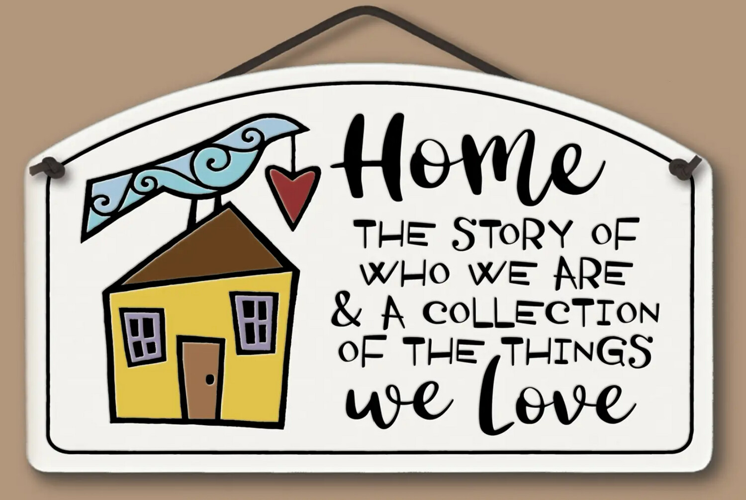723 LARGE ARCH TILE -  HOME AND STORY