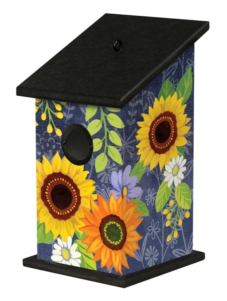 BIRDHOUSE - DENIM GARDEN