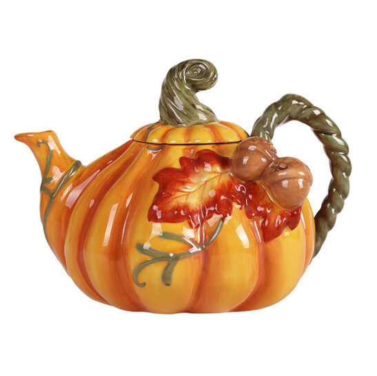 PUMPKIN TEAPOT