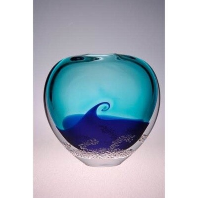 Wave Vase Flat - Medium