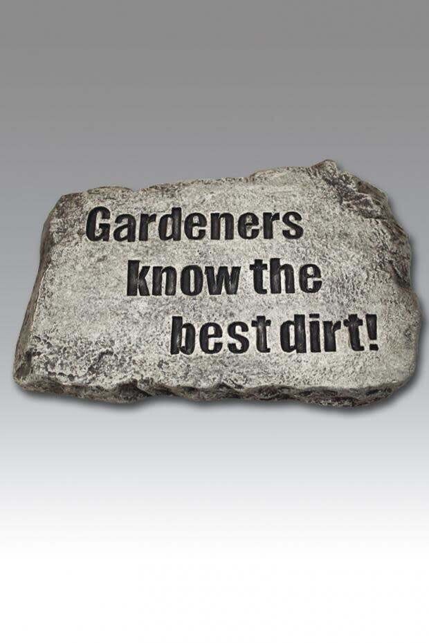 STEPPING STONE 10IN - GARDENERS KNOW THE BEST DIRT