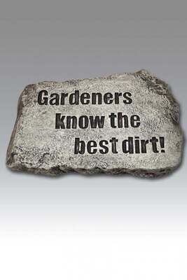 STEPPING STONE 10IN - GARDENERS KNOW THE BEST DIRT