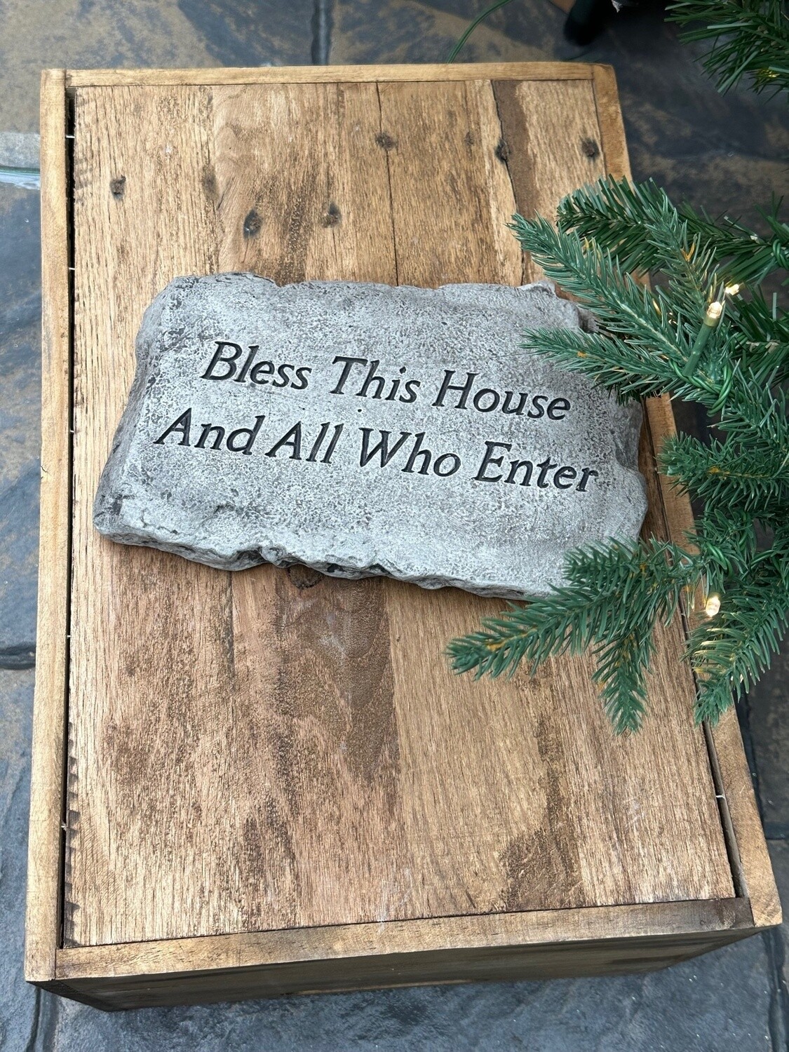 STEPPING STONE BLESS THIS HOUSE 10IN