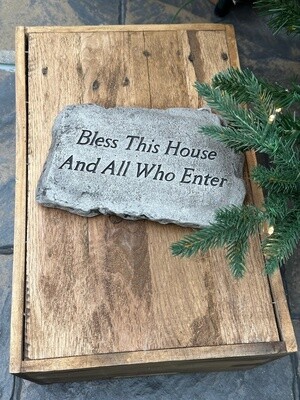 STEPPING STONE BLESS THIS HOUSE 10IN