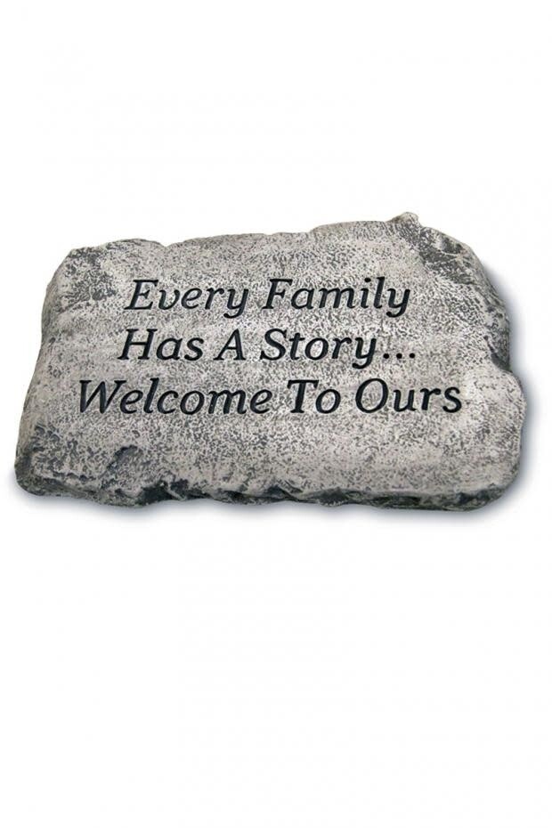 STEPPING STONE 10IN - EVERY FAMILY HAS A STORY...