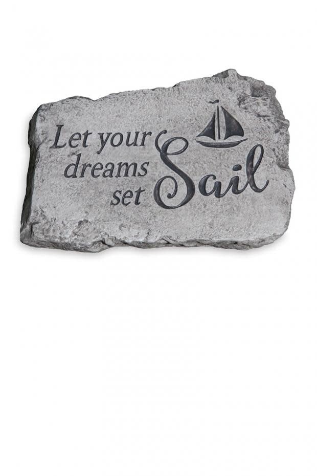 STEPPING STONE 10IN - LET YOUR DREAMS SET SAIL