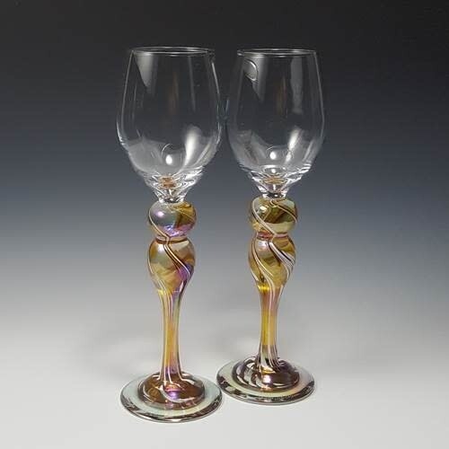 WINE GOBLET - GOLD