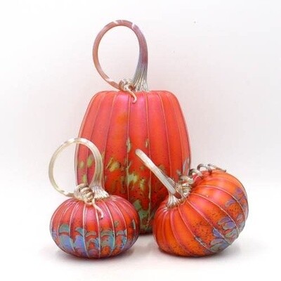 PUMPKIN SET OF 3 SMALL - HARVEST