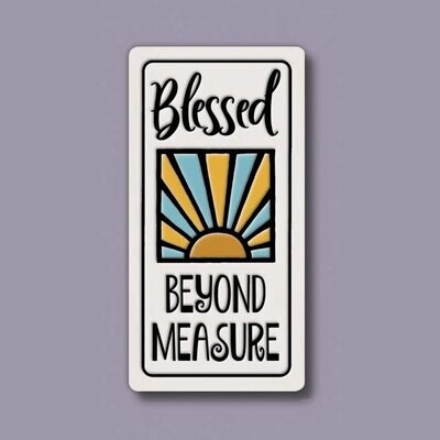 920 MAGNET - BLESSED BEYOND MEASURE