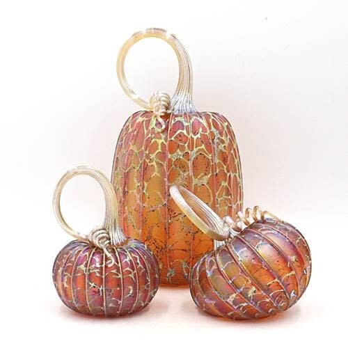 PUMPKIN SET OF 3 (SMALL) - AUTUMN LACE