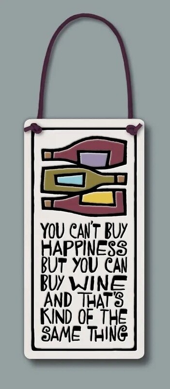 WINE TAG / WALL ART - CAN BUY WINE