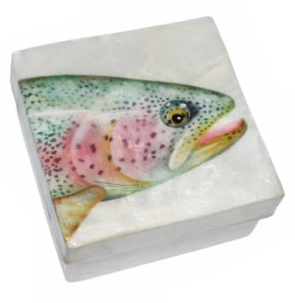 CAPIZ BOX RAINBOW TROUT