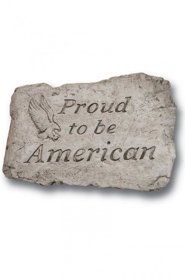 STEPPING STONE 10IN - PROUD TO BE AMERICAN