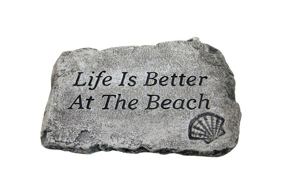 STEPPING STONE 10IN - LIFE IS BETTER AT THE BEACH