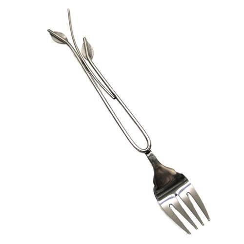 HANDMADE STAINLESS STEEL SERVING FORK