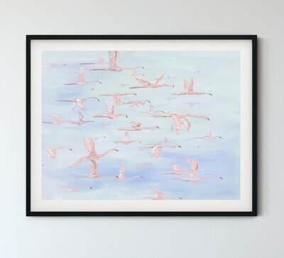 Flamboyance - Paper Print 8x10 Unframed