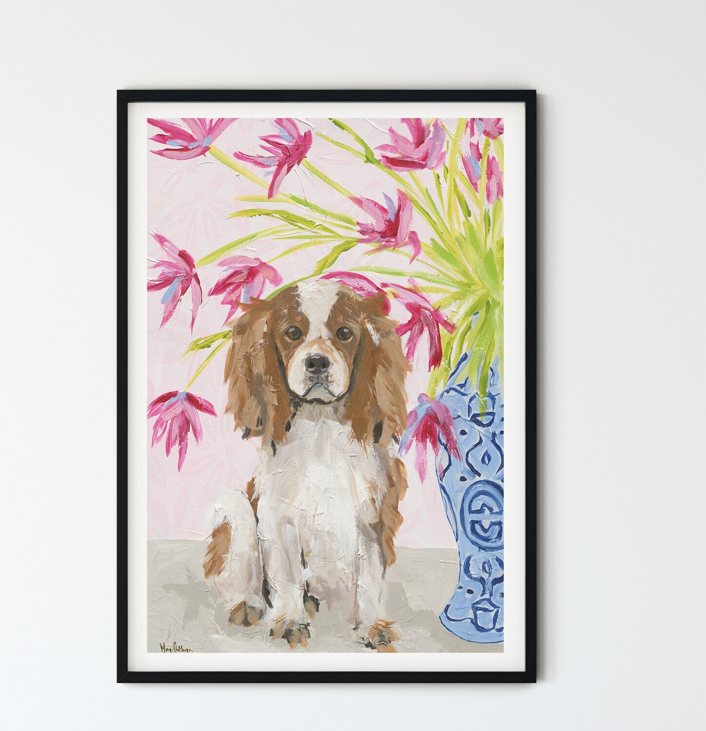 CHARLIE IN A CHINA SHOP - 8X10 PAPER PRINT UNFRAMED