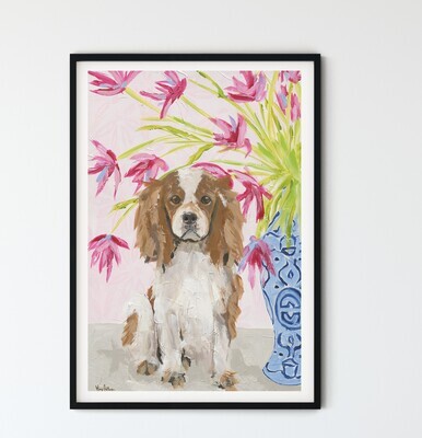 CHARLIE IN A CHINA SHOP - 8X10 PAPER PRINT UNFRAMED