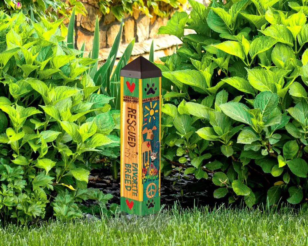 ART POLE 20&quot; - WHO RESCUED WHO