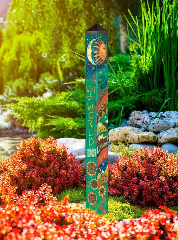ART POLE 60&quot; - WHAT THE WORLD NEEDS