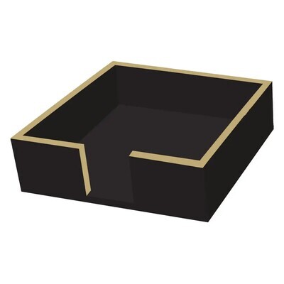 BEV CADDY, WOOD - BLACK