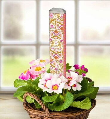 Mini Art Pole Just Be Happy 13"