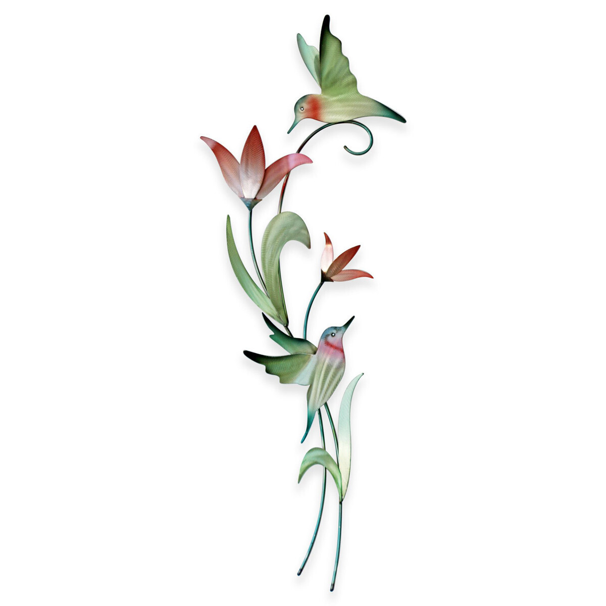 HUMMINGBIRDS METAL WALL SCULPTURE CO157