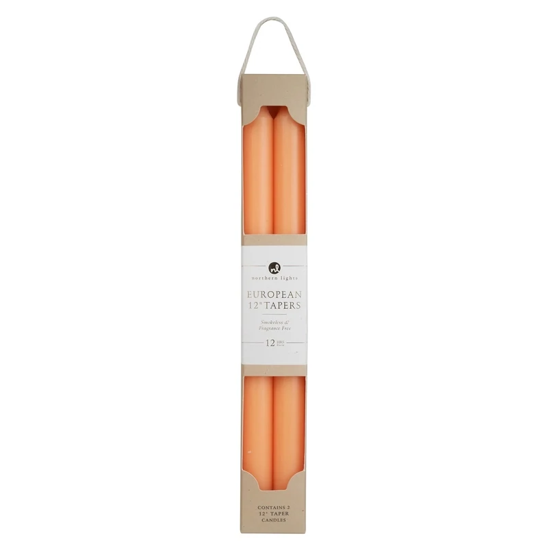 12&quot; TAPER CANDLES BY NORTHERN LIGHTS - 2PK