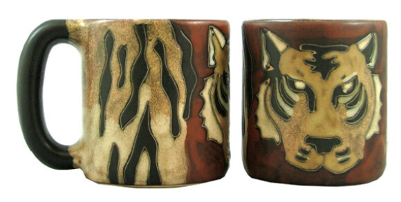 MARA STONEWARE MUG - TIGER