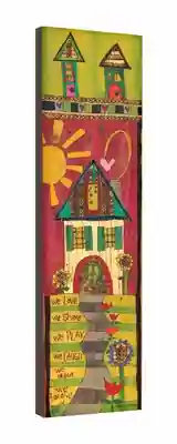 LOVE SHARE PLAY EXPRESSIONS INDOOR/OUTDOOR WALL ART