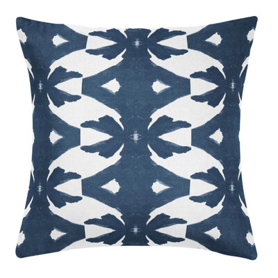 PALM NAVY OUTDOOR PILLOW